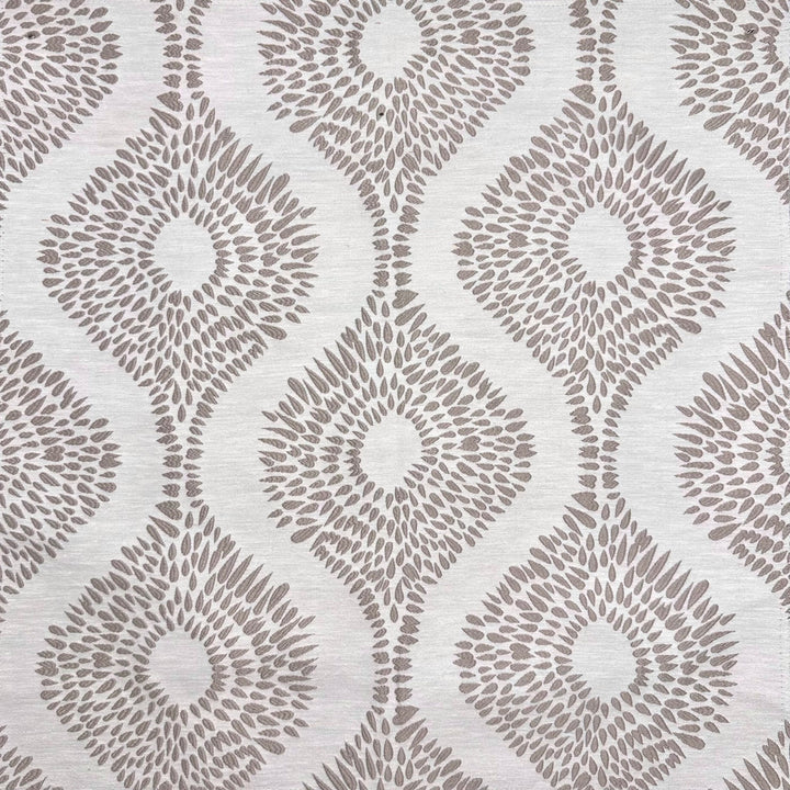 Emb By Lomasi B Gray by Europatex Designer Fabric Embroideries by Lomasi 70% Polyester, 15% Cotton, 15% Linen 9.71" H, 9.89" V 54.00 inches - Swanky Fabrics -