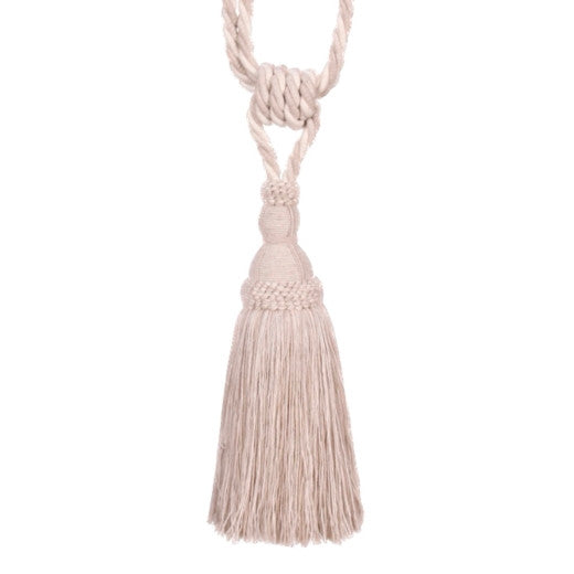 HS-2705 - Tieback - Col. Natural/Linen by Europatex Designer Fabric Natural Materials 70% Cotton / 30% Linen China See Sample Horizontal: N/A and Vertical: N/A   - Swanky Fabrics -