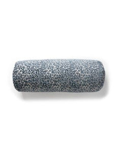 Leopard Pillow 21 X 7 - Orion Blue A9BLEOPILL0008 by Scalamandre Designer Pillows