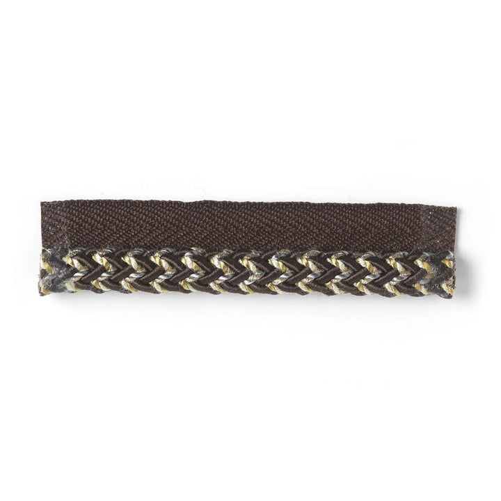 Abba 8 Charcoal by Stout Designer Trim BEDAZZLE TRIM 48%SVI 43%COT 9%POL CHINA </p><p>Repeat: 0 0.25 in - Swanky Fabrics -