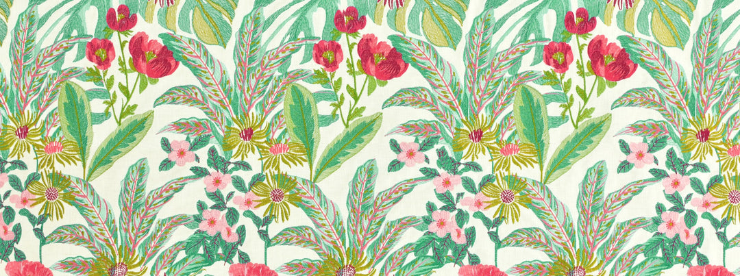 Abelia 214 Tropique by Covington Designer Fabric