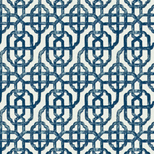Abode 1 Indigo by Stout Designer Fabric