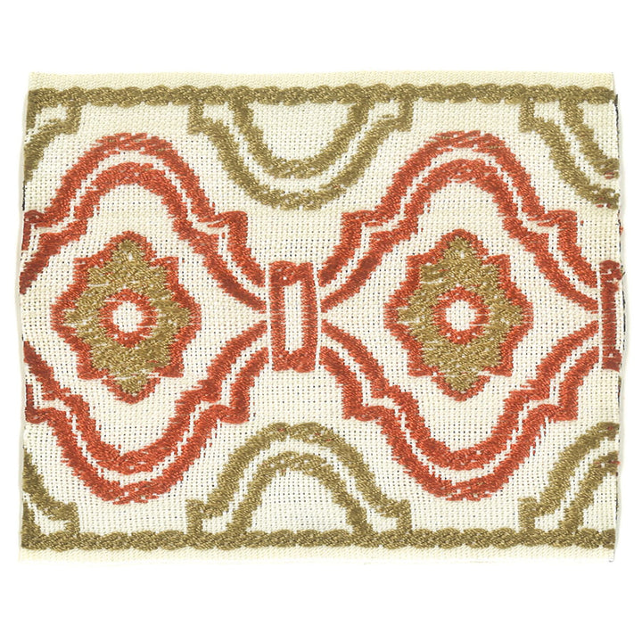 About 5 Autumn by Stout Designer Trim Insights Trim 51% Spun Viscose 49% Polyester CHINA Horizontal: 2.125 and Vertical: 0 3.38 in - Swanky Fabrics -