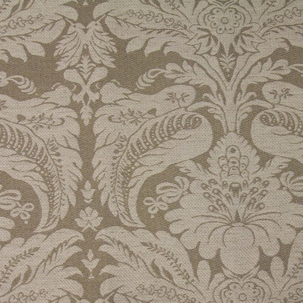 ABRAHAM 33J6081 by JF Designer Fabric Wesley Mancini By Color Shiitake Book 26% Rayon, 25% Rayon, 21% Cotton, 19% Polyester, 9% Flax United States  Horizontal: 14 and Vertical: 13.75 57  - Swanky Fabrics -