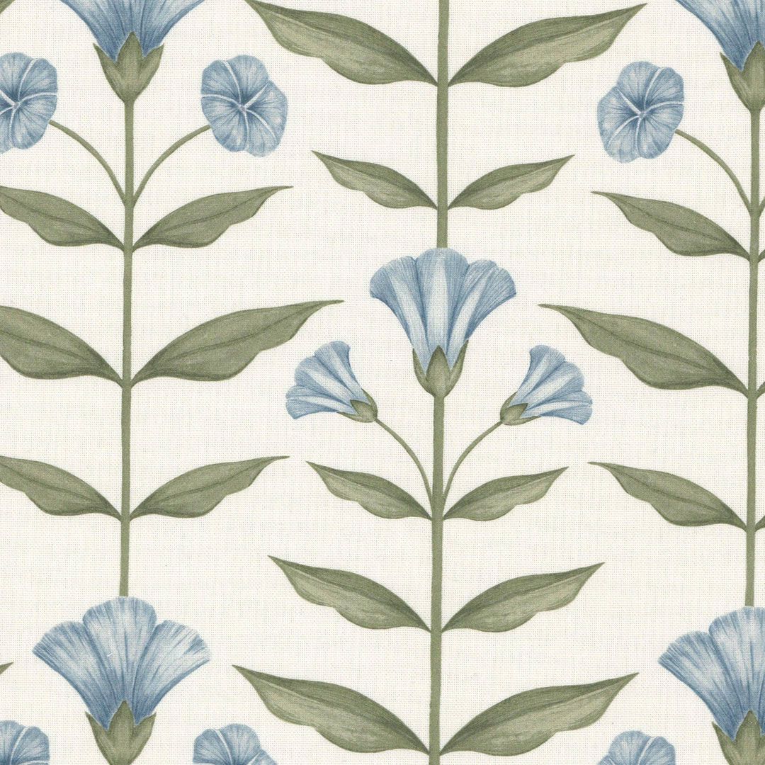 Abundance 1 Bluebird by Stout Designer Fabric