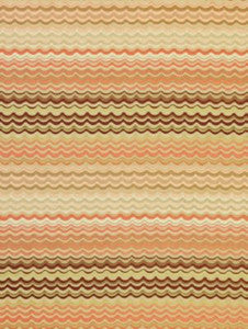 New Wave Coral AB65120002 by Old World Weavers Designer Fabric