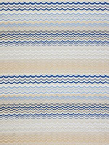 New Wave Sapphire AB65120006 by Old World Weavers Designer Fabric