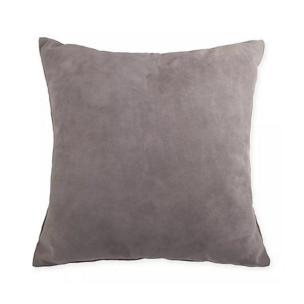 Sensuede Pillow/Pewter by Scalamandre Pillow Scalamandre Pillow Sensuede Pillow/PewterPillow 88% POLYESTER|12% POLYURETHANE USA </p><p>Repeat: H: , V: - Fabric Carolina -