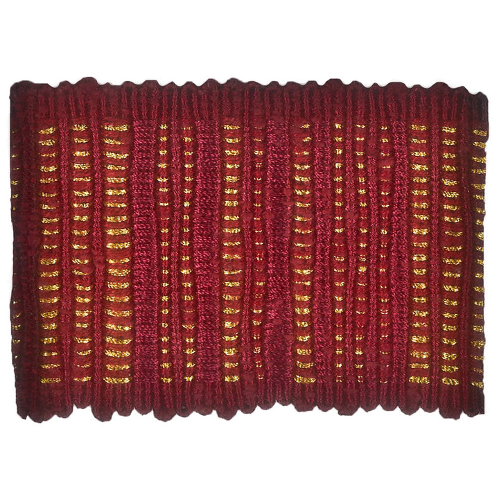 Action 1 Ruby by Stout Designer Trim ILLUMINATE TRIM 64%COT 26%SVI 5%LIN 5%MTL CHINA MARTINDALE WEAR TEST (25 000 CIRCULAR RUBS) Horizontal: 0.000 and Vertical: 0.000 2.5 in - Swanky Fabrics -