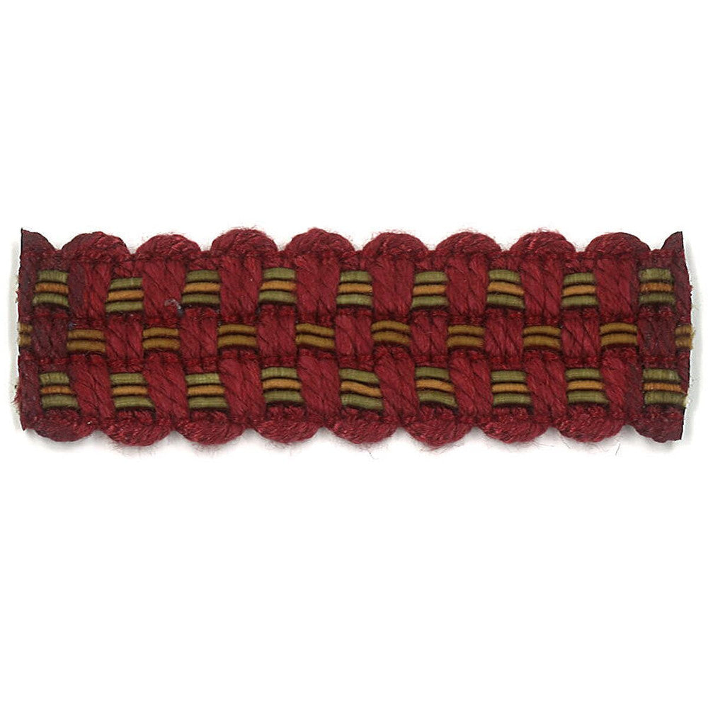 Adapt 11 Wine by Stout Designer Trim ART OF DESIGN TRIM-2 TAPES 100%SVI CHINA </p><p>Repeat: 0 0.88 in - Swanky Fabrics -