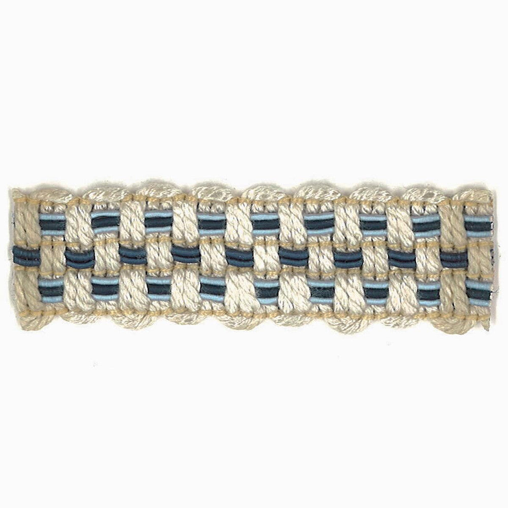 Adapt 14 Starlight by Stout Designer Trim ART OF DESIGN TRIM-2 TAPES 100%SVI CHINA Horizontal: 0.000 and Vertical: 0.000 0.88 in - Swanky Fabrics -