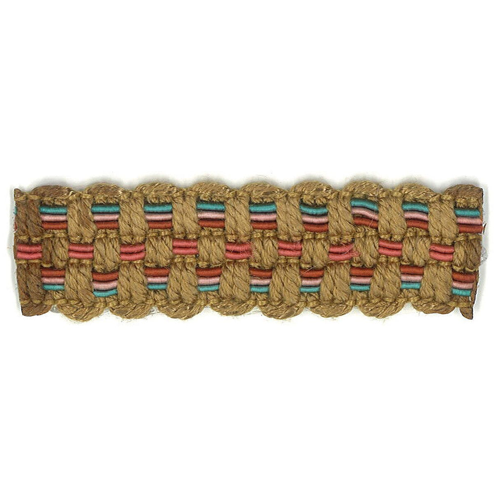Adapt 16 Lagoon by Stout Designer Trim ART OF DESIGN TRIM-2 TAPES 100%SVI CHINA </p><p>Repeat: 0 0.88 in - Swanky Fabrics -