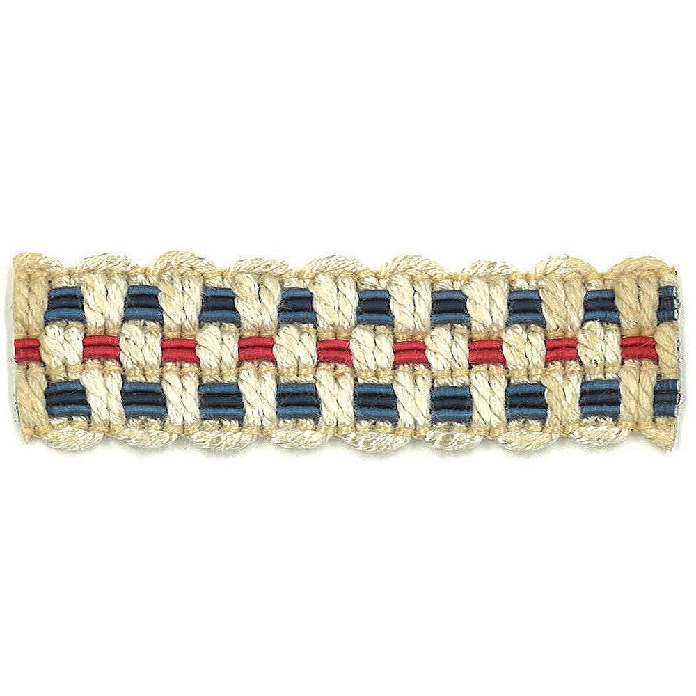 Adapt 19 Americana by Stout Designer Trim Art Of Design Trim-2 Tapes 100% Spun Viscose CHINA Horizontal: 0 and Vertical: 0 0.88 in - Swanky Fabrics -