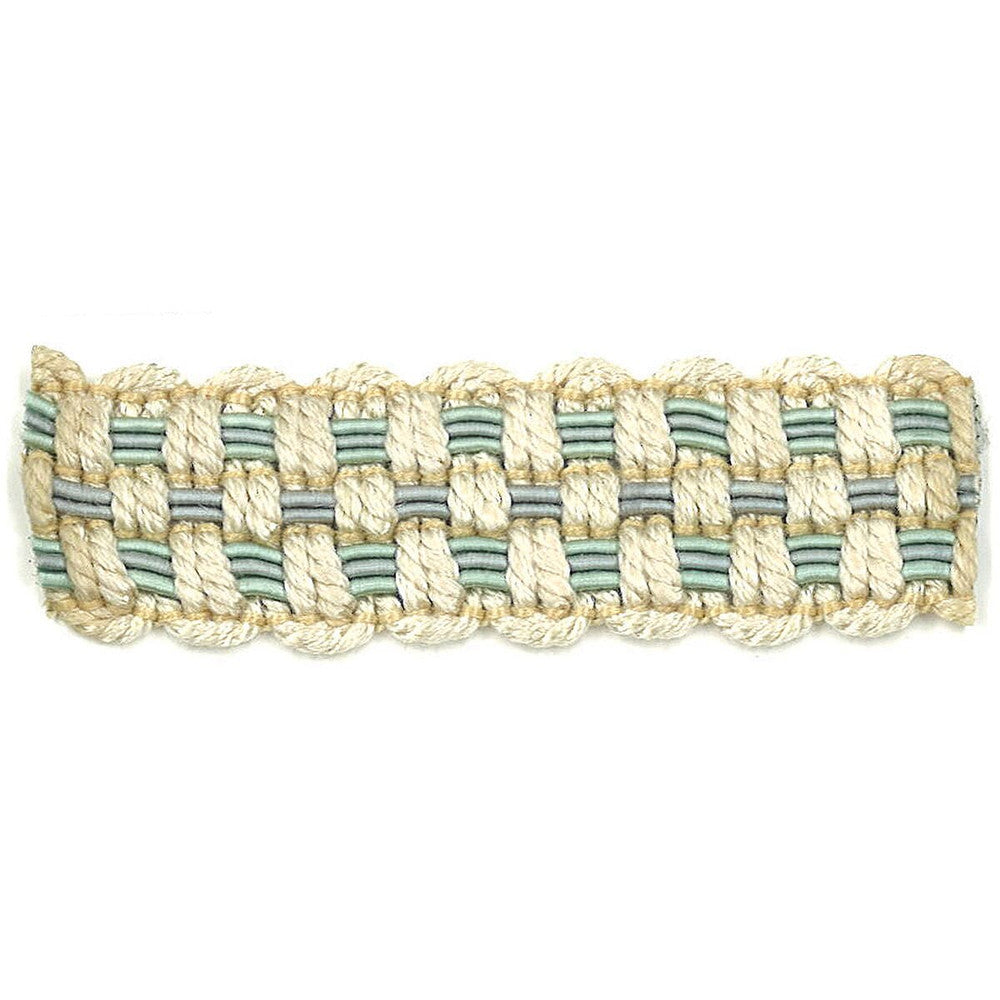 Adapt 20 Beachglass by Stout Designer Trim ART OF DESIGN TRIM-2 TAPES 100%SVI CHINA Horizontal: 0 and Vertical: 0 0.88 in - Swanky Fabrics -