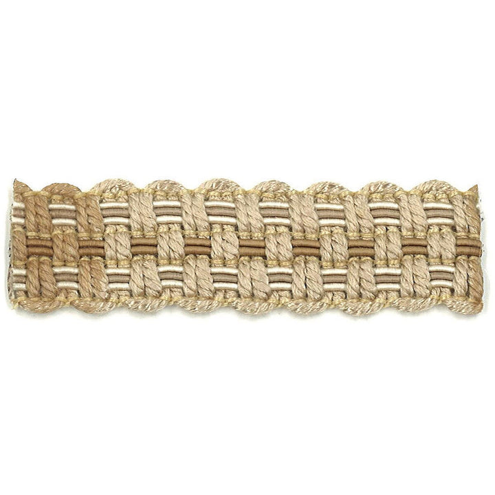 Adapt 25 Jute by Stout Designer Trim ART OF DESIGN TRIM-2 TAPES 100%SVI CHINA </p><p>Repeat: 0 0.88 in - Swanky Fabrics -