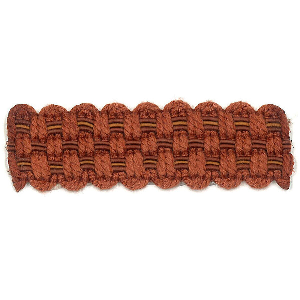 Adapt 2 Paprika by Stout Designer Trim ART OF DESIGN TRIM-2 TAPES 100%SVI CHINA Horizontal: 0 and Vertical: 0 0.88 in - Swanky Fabrics -
