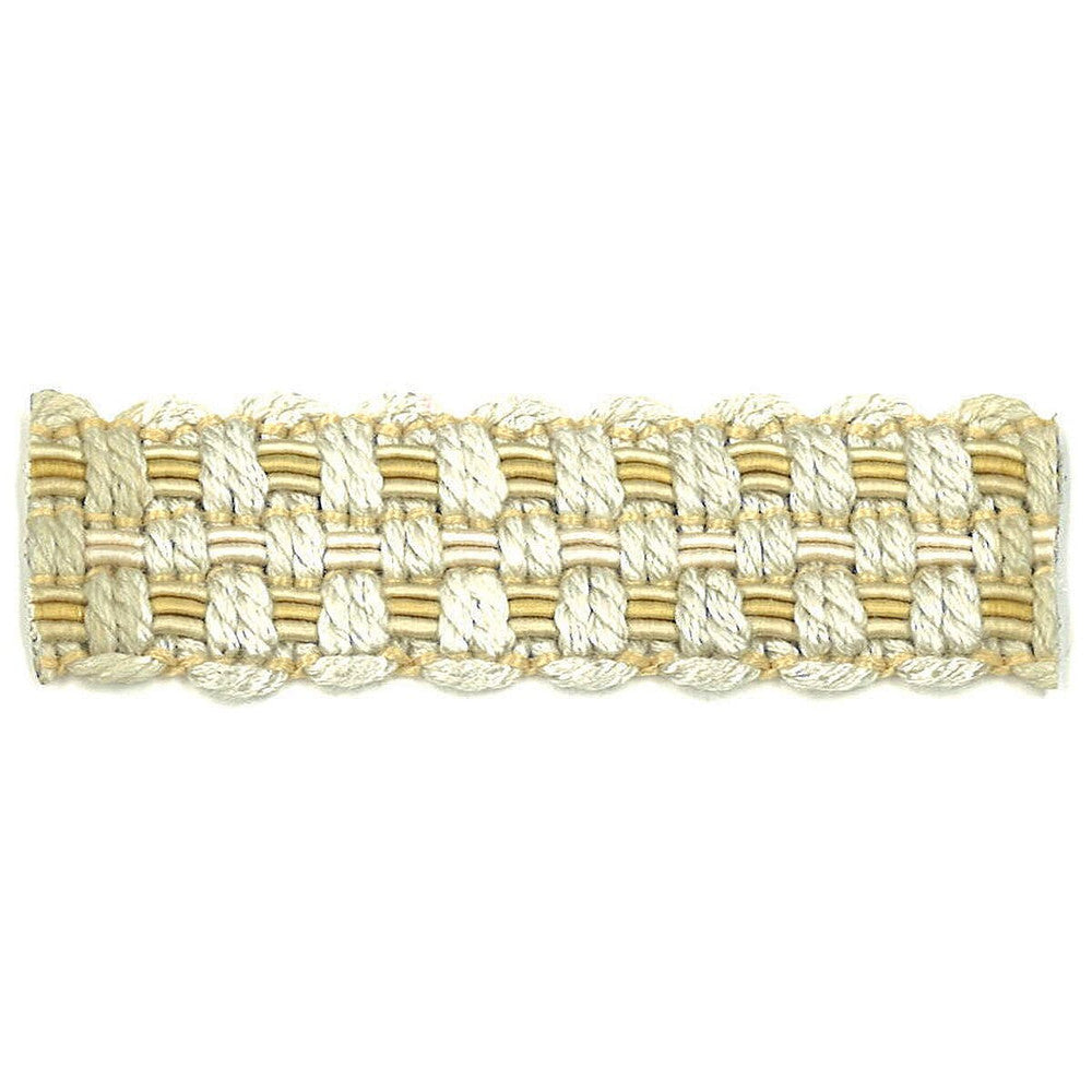 Adapt 31 Ivory by Stout Designer Trim ART OF DESIGN TRIM-2 TAPES 100%SVI CHINA Horizontal: 0 and Vertical: 0 0.88 in - Swanky Fabrics -