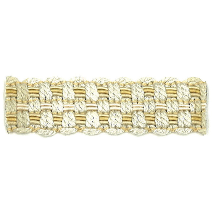 Adapt 31 Ivory by Stout Designer Trim ART OF DESIGN TRIM-2 TAPES 100%SVI CHINA </p><p>Repeat: 0 0.88 in - Swanky Fabrics -