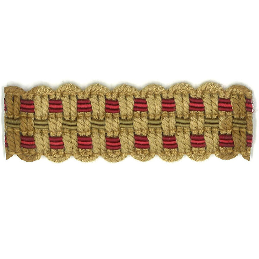 Adapt 40 Cardinal by Stout Trim Stout Trim Adapt 40 CardinalTrim ART OF DESIGN TRIM-2 TAPES CHINA </p><p>Repeat: H: 0.000, V: 0.000 0.88 in - Fabric Carolina -
