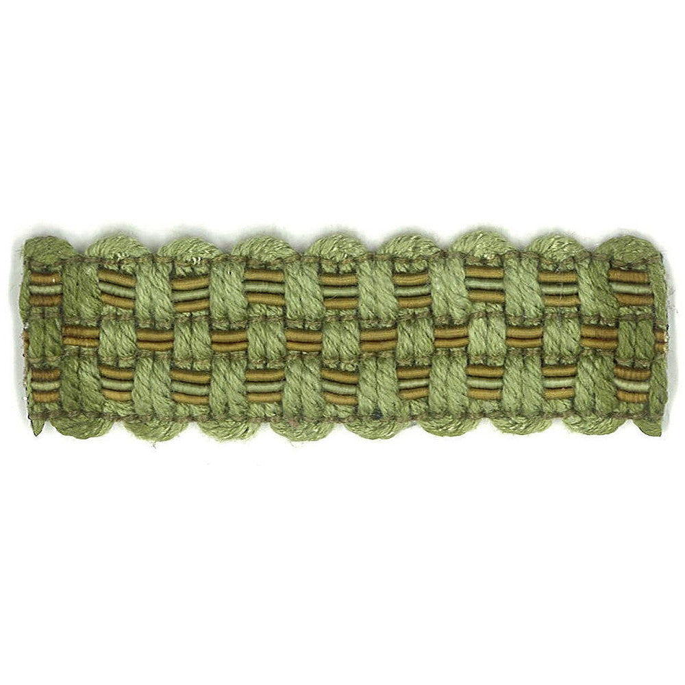 Adapt 5 Leaf by Stout Designer Trim ART OF DESIGN TRIM-2 TAPES 100%SVI CHINA </p><p>Repeat: 0 0.88 in - Swanky Fabrics -