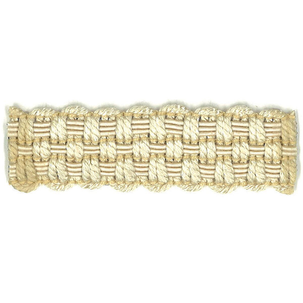 Adapt 6 Vanilla by Stout Designer Trim ART OF DESIGN TRIM-2 TAPES 100%SVI CHINA Horizontal: 0.000 and Vertical: 0.000 0.88 in - Swanky Fabrics -