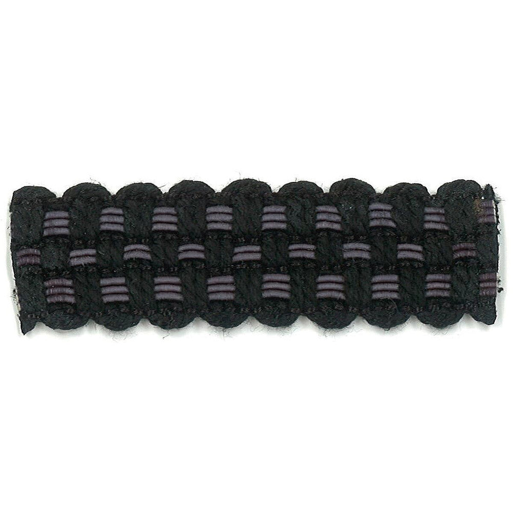 Adapt 9 Ebony by Stout Designer Trim Art Of Design Trim-2 Tapes 100% Spun Viscose CHINA Horizontal: 0 and Vertical: 0 0.88 in - Swanky Fabrics -