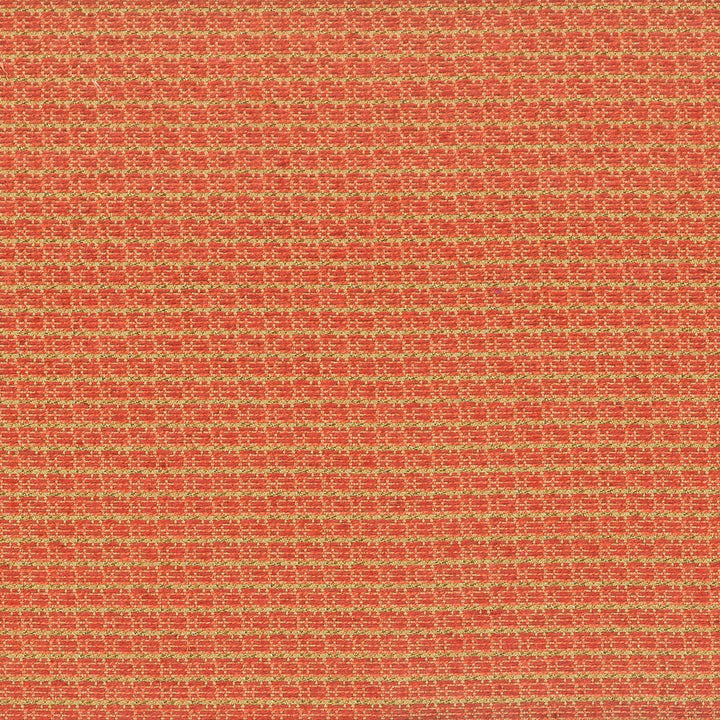 Adriana 2 Tile by Stout Designer Fabric COMFORTABLE LIVING CORAL/SHRIMP 47%POL 27%SVI 20%COT 6%MTL USA WYZENBEEK 30 000 DOUBLE RUB WEAR TEST (HEAVY DUTY) Horizontal: 0.25 and Vertical: 0.125 54 in - Swanky Fabrics -