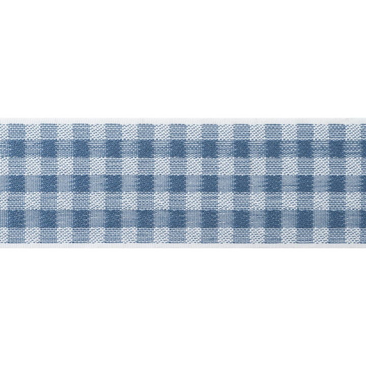 June Tape French Blue AE12305 by Thibaut Trim Thibaut Trim June Tape French Blue AE12305Trim SOLEIL 100% Cotton U.S.A </p><p>Repeat: H: , V: 3 in  (7.62 cm) - Fabric Carolina -