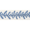 Calathea Tape French Blue AE12326 by Thibaut Designer Trim