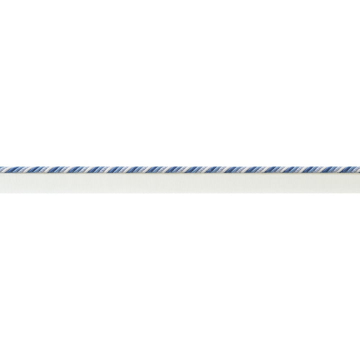 Maren Cord French Blue and Sky AE12352 by Thibaut Trim Thibaut Trim Maren Cord French Blue and Sky AE12352Trim ISLANDER 73% Polyester, 27% Cotton U.S.A </p><p>Repeat: H: , V: 0.62 in  (1.57 cm) - Fabric Carolina -