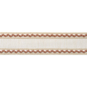 Gabrielle Tape Paprika and Soft Gold AE12364 by Thibaut Designer Trim