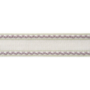 Gabrielle Tape Lilac and Willow AE12366 by Thibaut Designer Trim