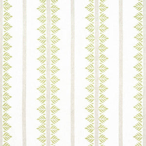 Fern Stripe Green AF15102 by Anna French Designer Fabric