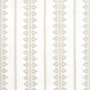Fern Stripe Beige AF15104 by Anna French Designer Fabric