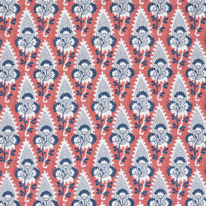 Cornwall Red and Blue AF15124 by Anna French Designer Fabric