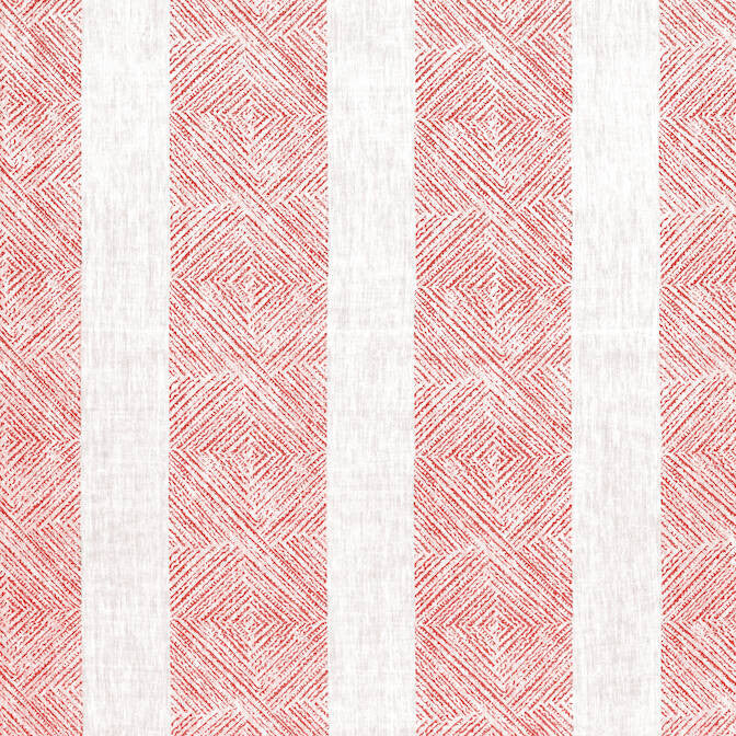 Clipperton Stripe Red AF15126 by Anna French Fabric Anna French Fabric Clipperton Stripe Red AF15126Fabric Antilles Fabric Book 100% Linen INDIA </p><p>Repeat: V: 6 54 - Fabric Carolina -