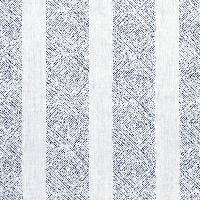 Clipperton Stripe Navy AF15128 by Anna French Fabric Anna French Fabric Clipperton Stripe Navy AF15128Fabric Antilles Fabric Book 100% Linen INDIA </p><p>Repeat: V: 6 54 - Fabric Carolina -