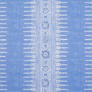 Javanese Stripe Wedgewood Blue AF15141 by Anna French Designer Fabric