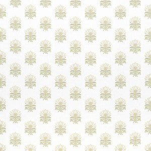 Milford Beige and Green AF15158 by Anna French Designer Fabric