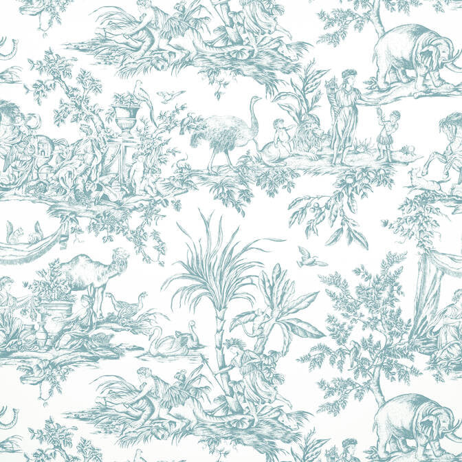 Antilles Toile Spa Blue AF15170 by Anna French Fabric Anna French Fabric Antilles Toile Spa Blue AF15170Fabric Antilles Fabric Book 100% Cotton ITALY </p><p>Repeat: V: 44.5 54 - Fabric Carolina -