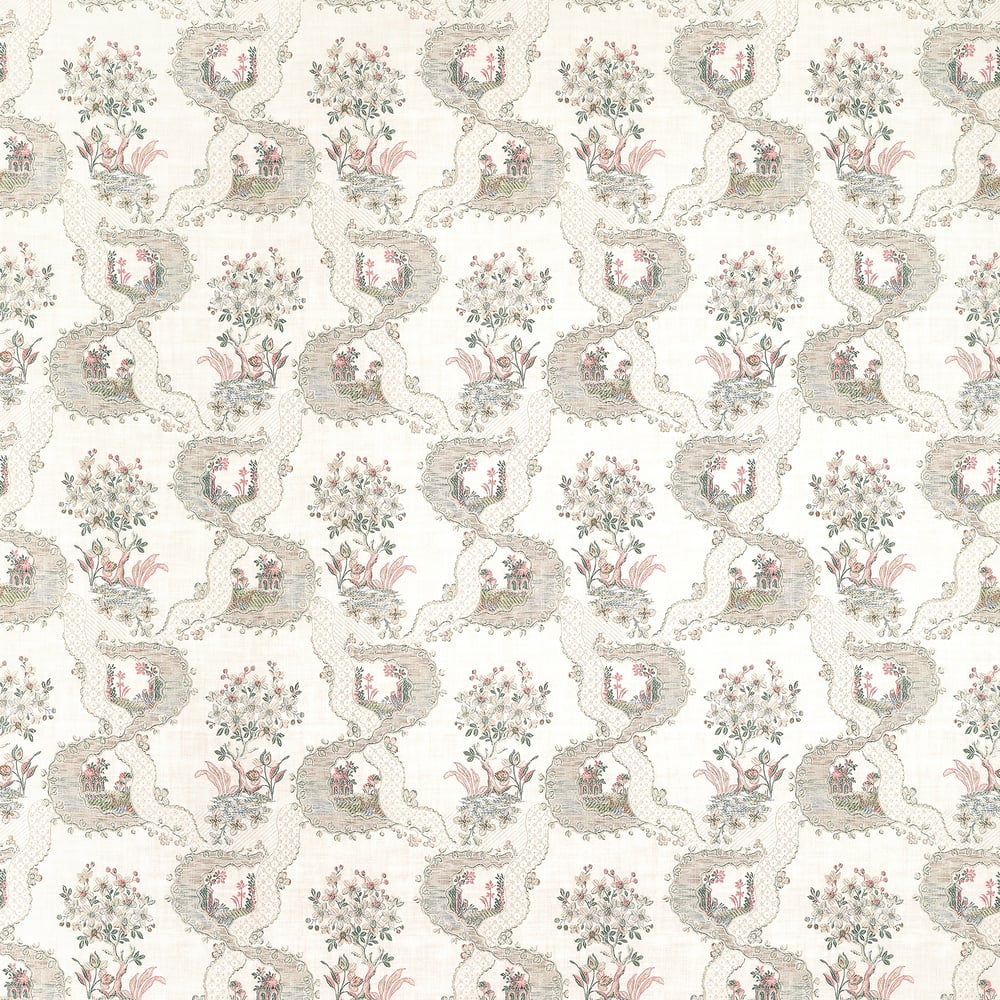 Antoinette Beige AF16158 by Thibaut Fabric Thibaut Fabric Antoinette Beige AF16158Fabric ISLANDER U.S.A </p><p>Repeat: H: 13.5 in (34.29 cm), V: 22 (55.88 cm) 54 in  (137.16 cm) - Fabric Carolina -