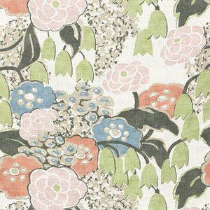 Laura Blush and Green AF23100 by Anna French Designer Fabric