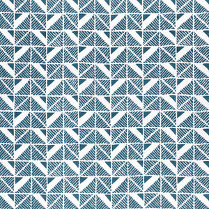 Bloomsbury Square Blue AF23118 by Anna French Designer Fabric