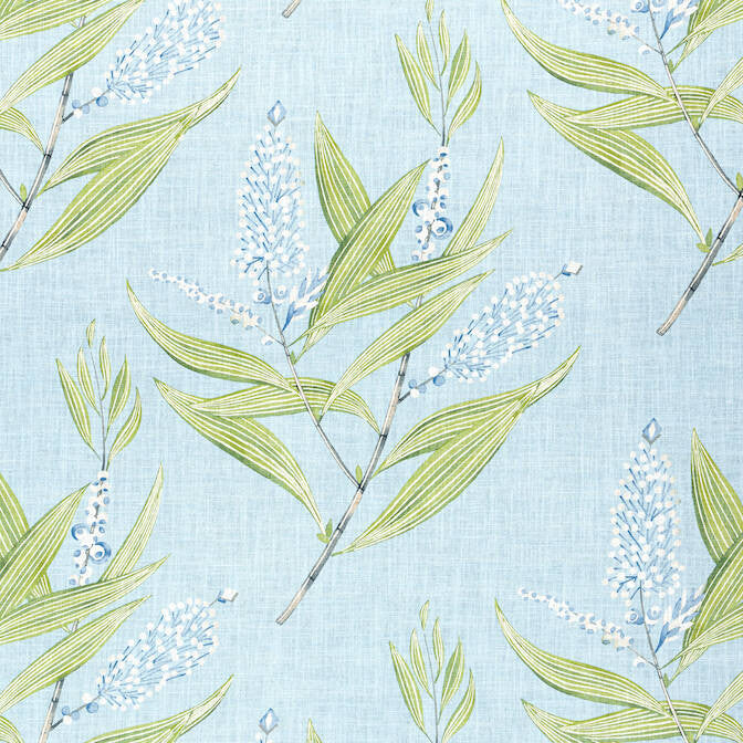 Winter Bud Soft Blue AF23133 by Anna French Fabric Anna French Fabric Winter Bud Soft Blue AF23133Fabric Willow Tree Fabric Book 51% Linen, 49% Viscose UNITED STATES </p><p>Repeat: V: 23.5 54 - Fabric Carolina -