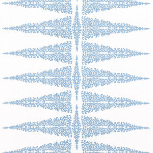 Ellery Stripe Sky Blue on White AF24543 by Anna French Designer Fabric