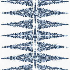 Ellery Stripe Navy on White AF24547 by Anna French Designer Fabric