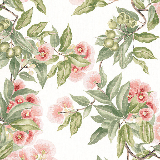 Camellia Garden Coral AF24550 by Anna French Fabric Anna French Fabric Camellia Garden Coral AF24550Fabric Devon Fabric Book 100% Linen UNITED KINGDOM </p><p>Repeat: V: 54.5 54 - Fabric Carolina -