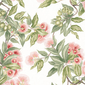 Camellia Garden Coral AF24550 by Anna French Designer Fabric