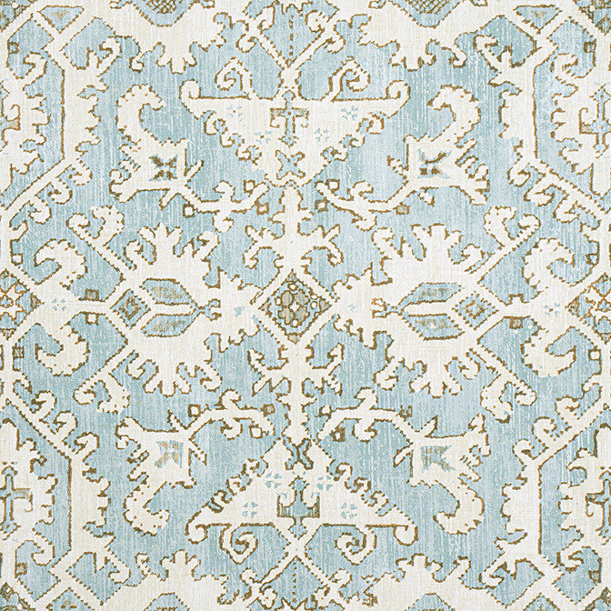 Pontorma Robin's Egg AF24556 by Anna French Fabric Anna French Fabric Pontorma Robin's Egg AF24556Fabric Devon Fabric Book 51% Linen, 49% Viscose UNITED STATES </p><p>Repeat: V: 27.25 53.5 - Fabric Carolina -