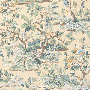 Elwood Soft Gold AF24561 by Anna French Designer Fabric